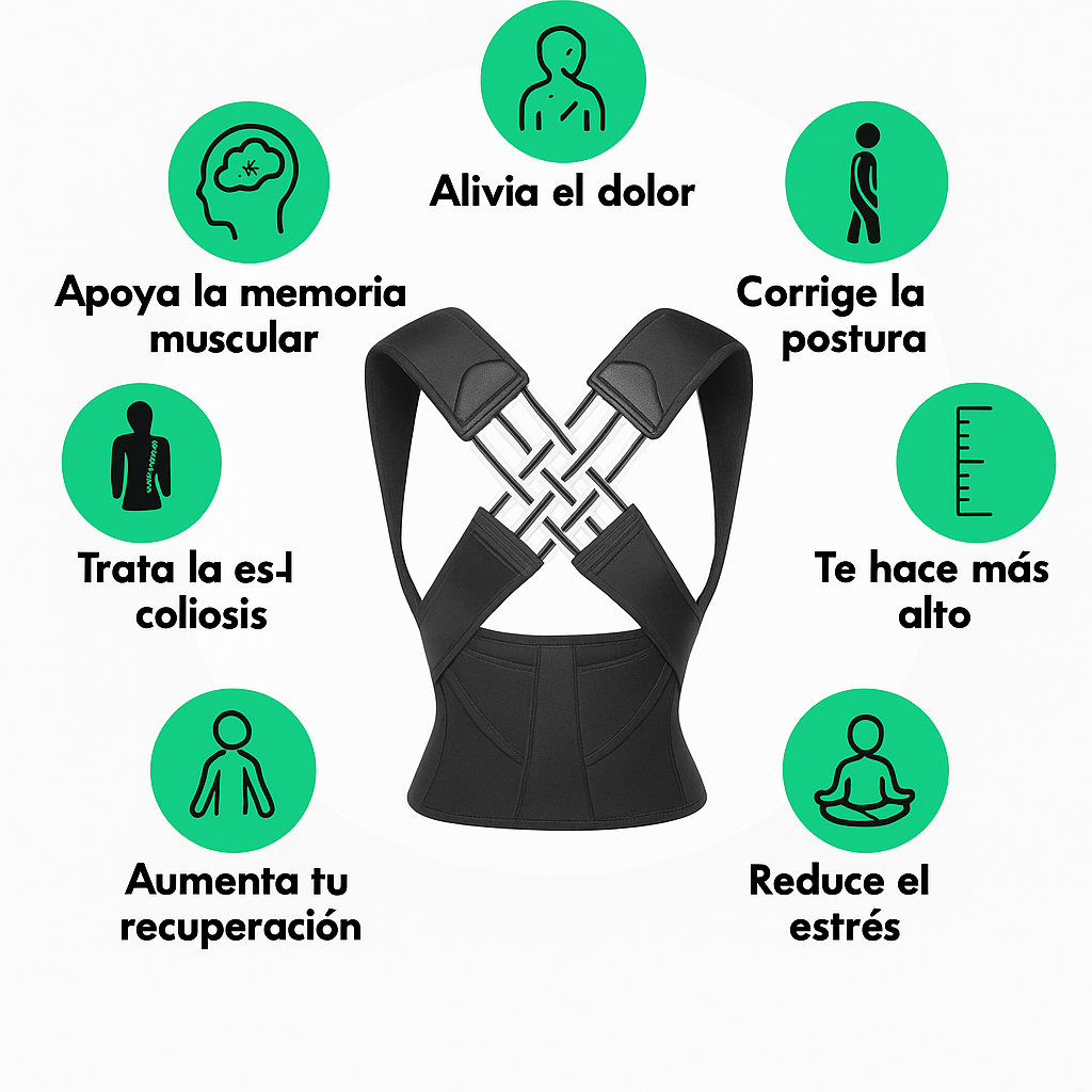 Corrector De Postura Ortopédico Unisex- BackAlign Pro®