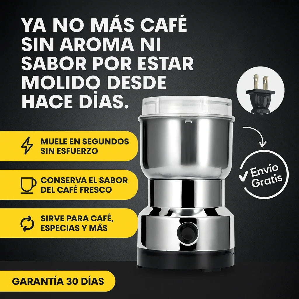 GrindZen 200™ Molinillo / Triturador de Granos 110 V · 200 W