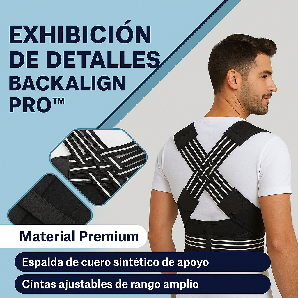 Corrector De Postura Ortopédico Unisex- BackAlign Pro®